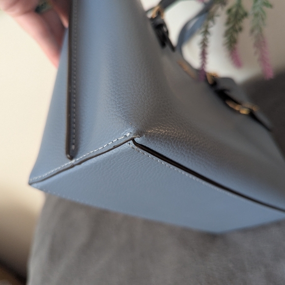 Coach Slate Blue Mollie 25 Tote - Picture 5 of 11